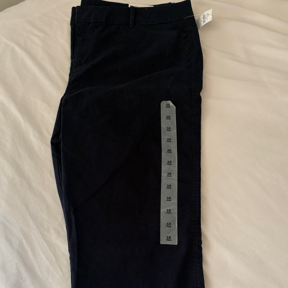 Old Navy Women's Dark Blue Capris